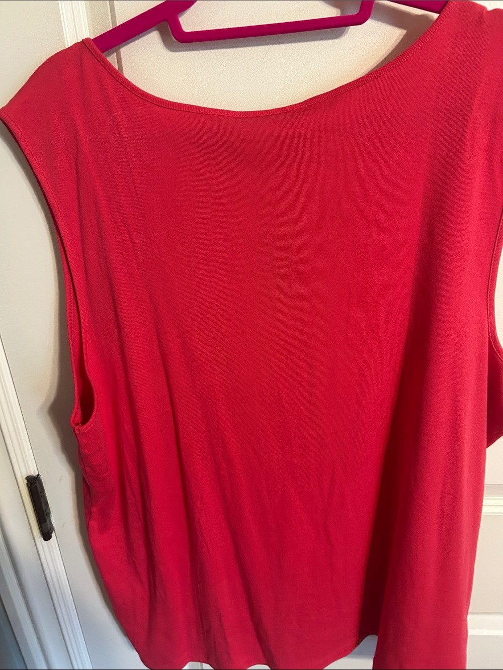Karen Scott bright pink tank  0102 - Picture 4 of 5